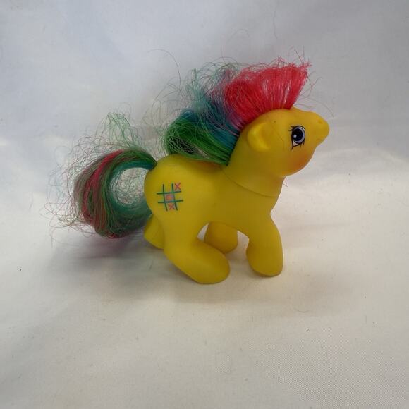 My Little Pony G1 “1st Tooth Pony” Baby Tic-Tac-Toe - Picture 1 of 5